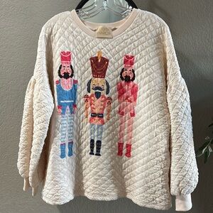 Judith March Nutcracker Quilted top